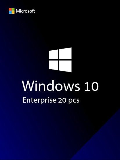 Windows 10 Enterprise Full Version 32-Bit 64-Bit [ 20 PCS ]