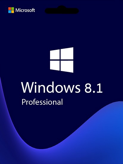 Microsoft Windows 8.1 Professional 32/64 Bit - Product Key